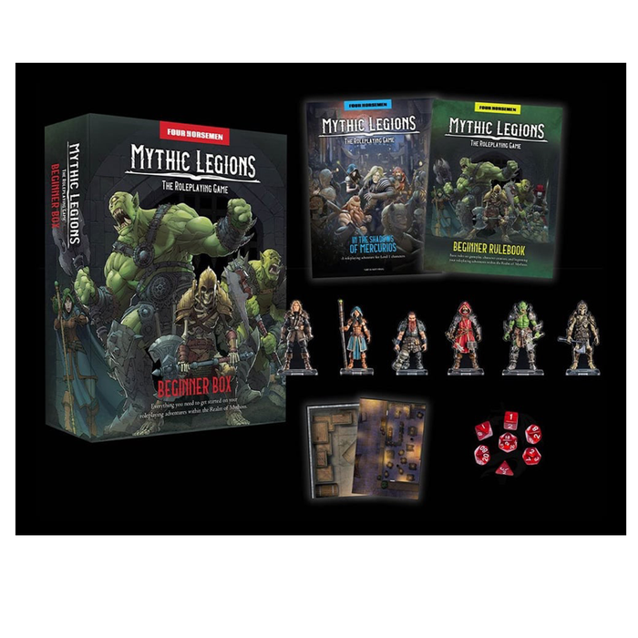 Mythic Legions: The Roleplaying Game Beginner Box