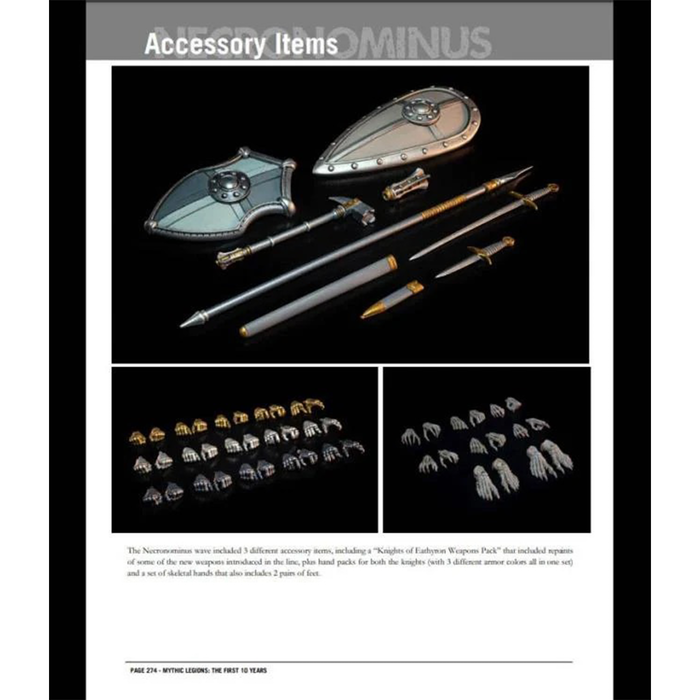 Mythic Legions: The First 10 Years Deluxe Hardcover Book