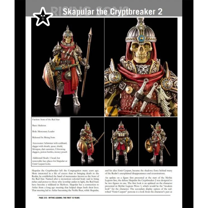 Mythic Legions: The First 10 Years Deluxe Hardcover Book