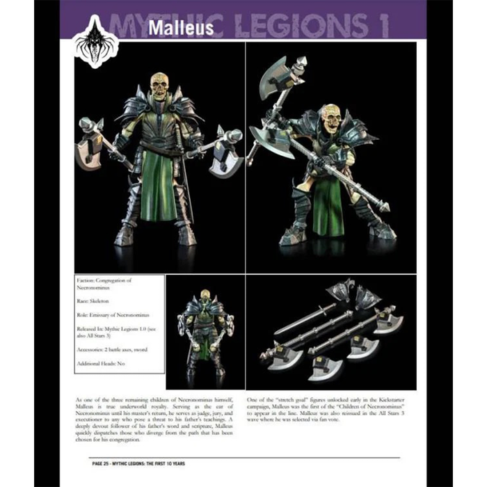 Mythic Legions: The First 10 Years Deluxe Hardcover Book