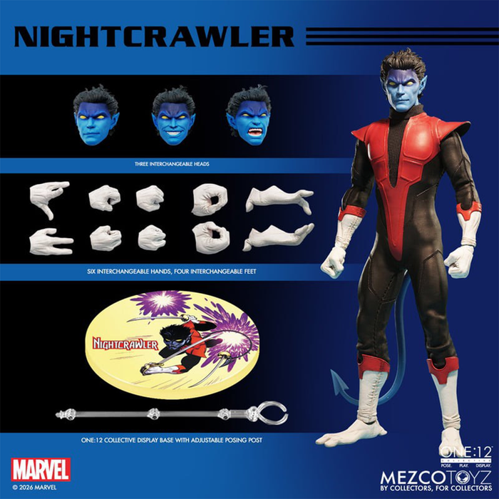 Mezco One:12 Collective Nightcrawler