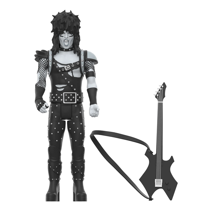 Motley Crue Wave 2 Nikki Sixx (Shout At The Devil - Black & White) ReAction Figure