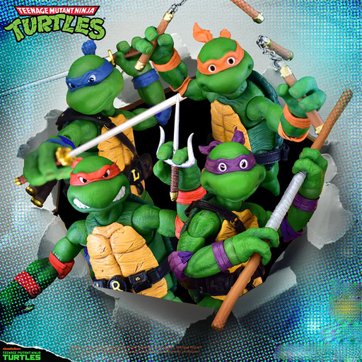 One:12 Collective Teenage Mutant Ninja Turtles Deluxe Animated Series Edition