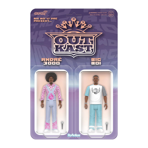 OutKast ReAction Wave 3 OutKast (Big Boi & Dre Present) Figure 2-Pack