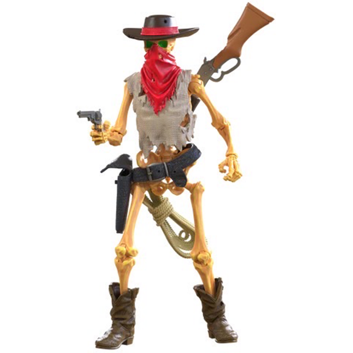 Epic H.A.C.K.S. The Outlaw Timeless Criminal Skeleton 6-Inch Action Figure