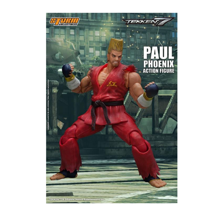 Tekken 7 Paul Phoenix 1/12 Scale Action Figure