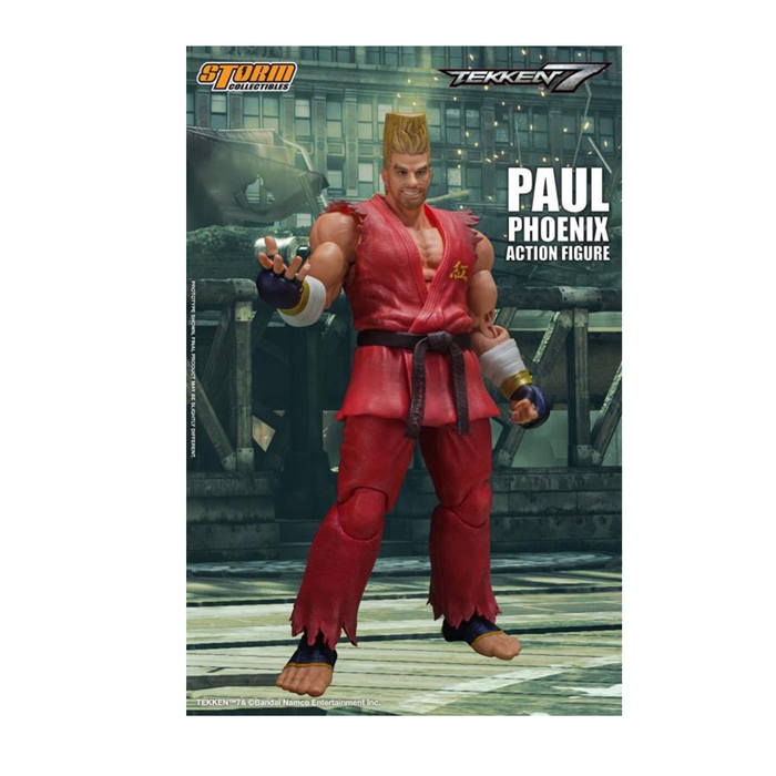Tekken 7 Paul Phoenix 1/12 Scale Action Figure