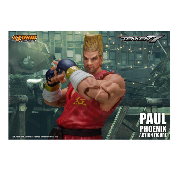 Tekken 7 Paul Phoenix 1/12 Scale Action Figure