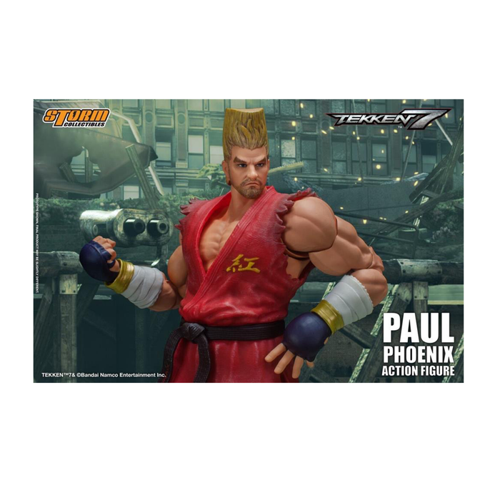 Tekken 7 Paul Phoenix 1/12 Scale Action Figure