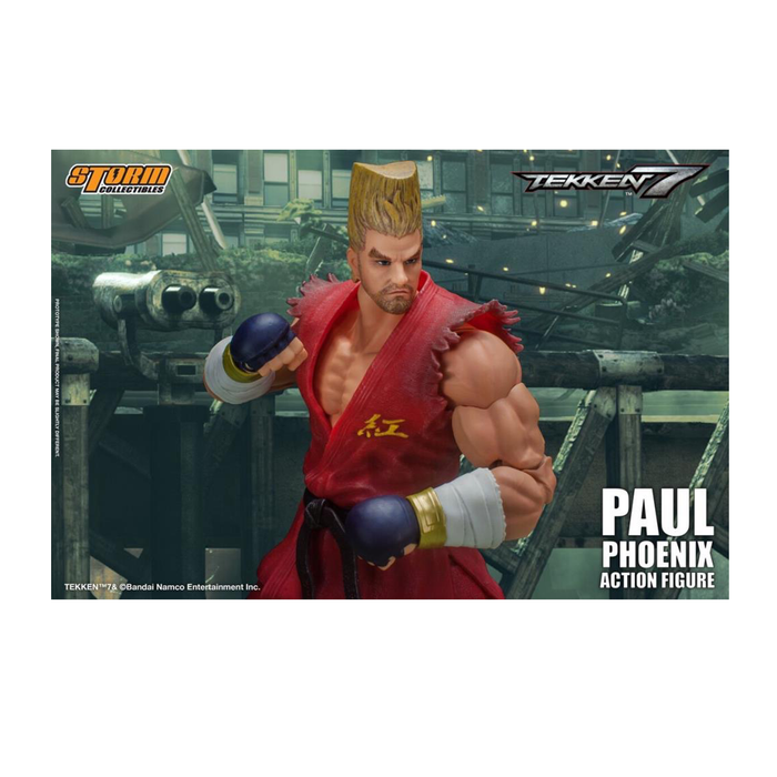 Tekken 7 Paul Phoenix 1/12 Scale Action Figure