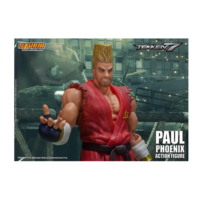 Tekken 7 Paul Phoenix 1/12 Scale Action Figure
