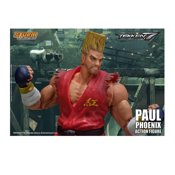 Tekken 7 Paul Phoenix 1/12 Scale Action Figure
