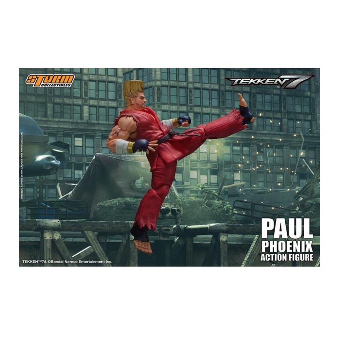 Tekken 7 Paul Phoenix 1/12 Scale Action Figure