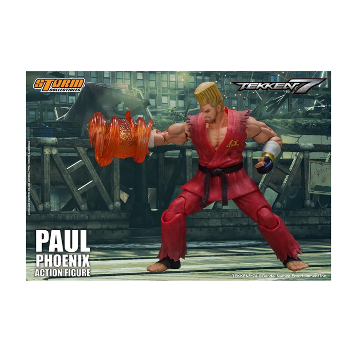 Tekken 7 Paul Phoenix 1/12 Scale Action Figure
