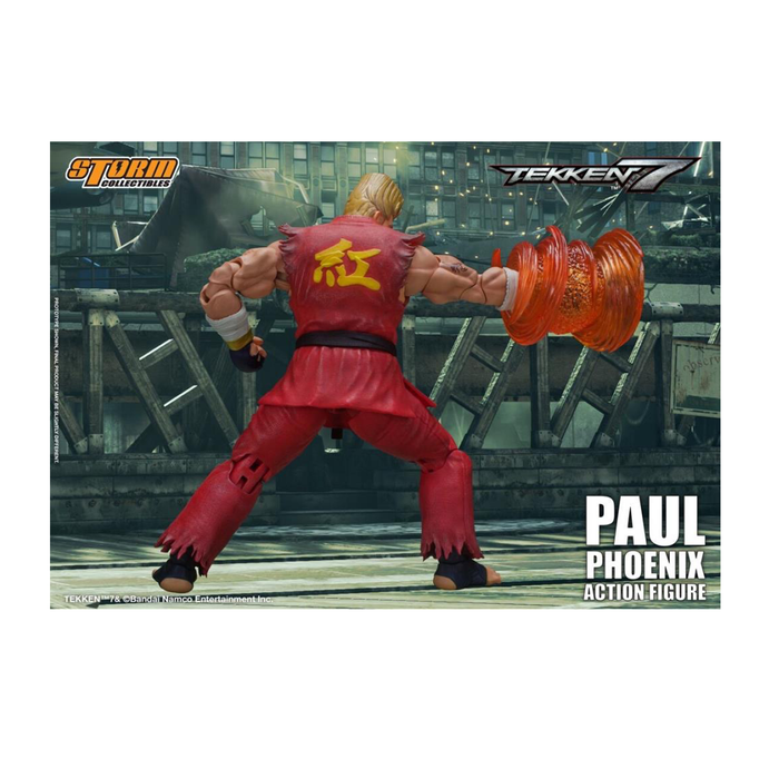 Tekken 7 Paul Phoenix 1/12 Scale Action Figure
