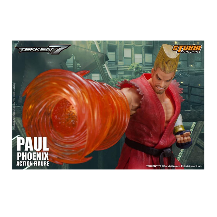 Tekken 7 Paul Phoenix 1/12 Scale Action Figure