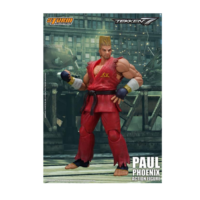 Tekken 7 Paul Phoenix 1/12 Scale Action Figure