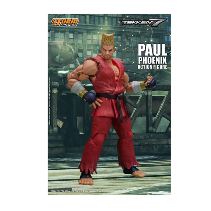 Tekken 7 Paul Phoenix 1/12 Scale Action Figure