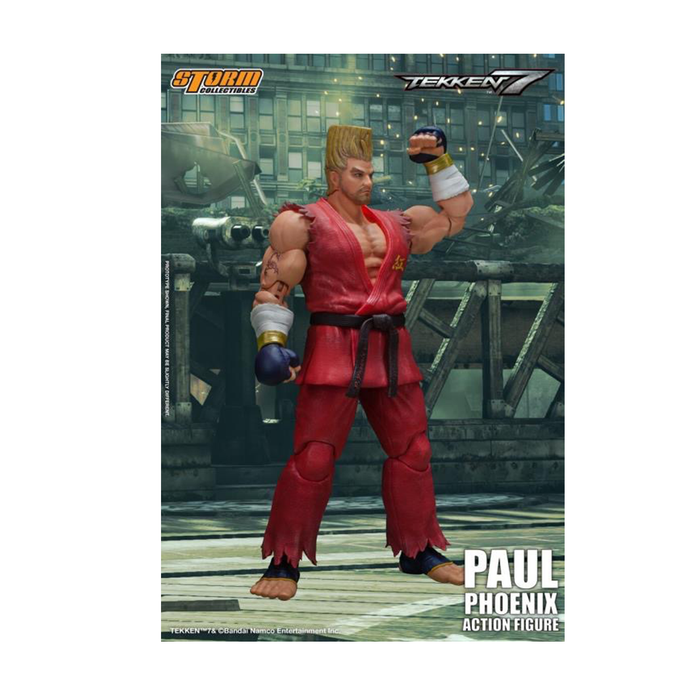 Tekken 7 Paul Phoenix 1/12 Scale Action Figure