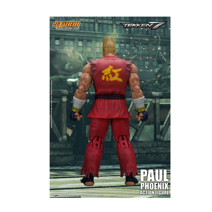 Tekken 7 Paul Phoenix 1/12 Scale Action Figure