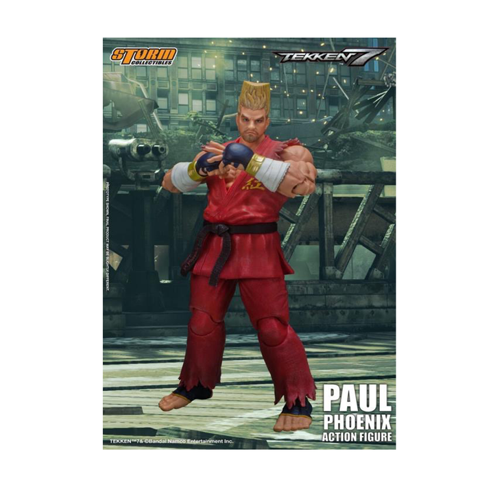Tekken 7 Paul Phoenix 1/12 Scale Action Figure