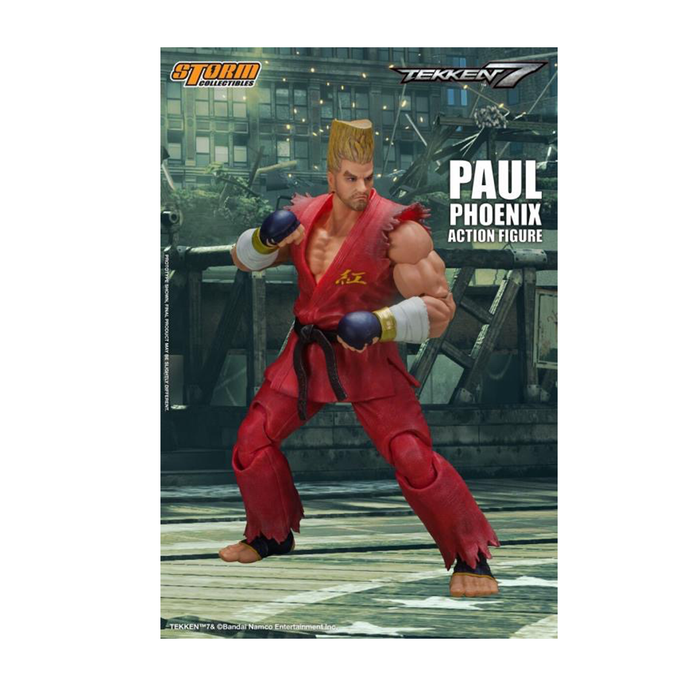Tekken 7 Paul Phoenix 1/12 Scale Action Figure