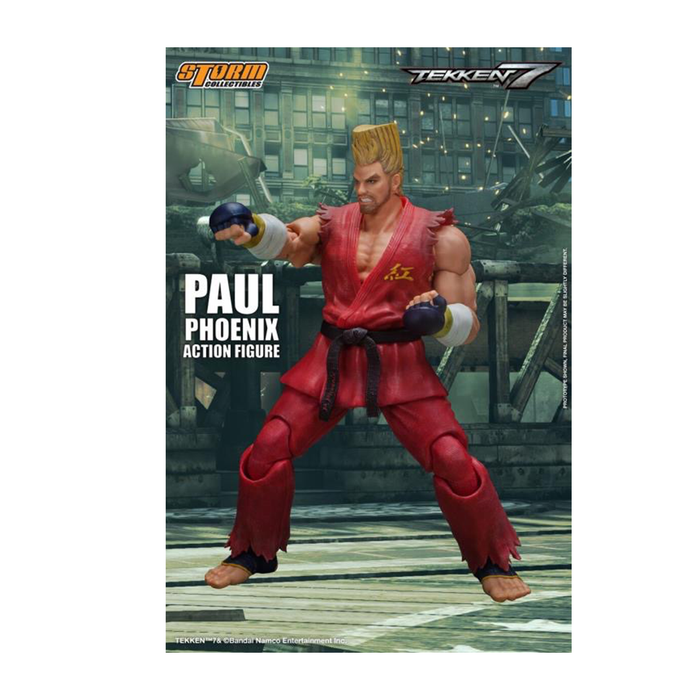 Tekken 7 Paul Phoenix 1/12 Scale Action Figure