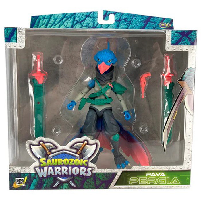 Saurozoic Warriors - Pava Pergia 6-Inch Scale Action Figure