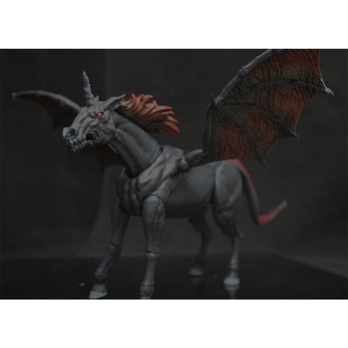 Mighty Steeds - Dark Pegasus and Unicorn Creature Kit Action Figure Accessories