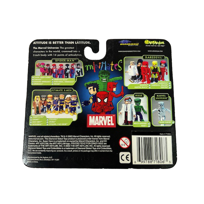 Marvel Minimates Peter Parker/Spider-Man & Classic Green Goblin Mini-Figure 2 Pack