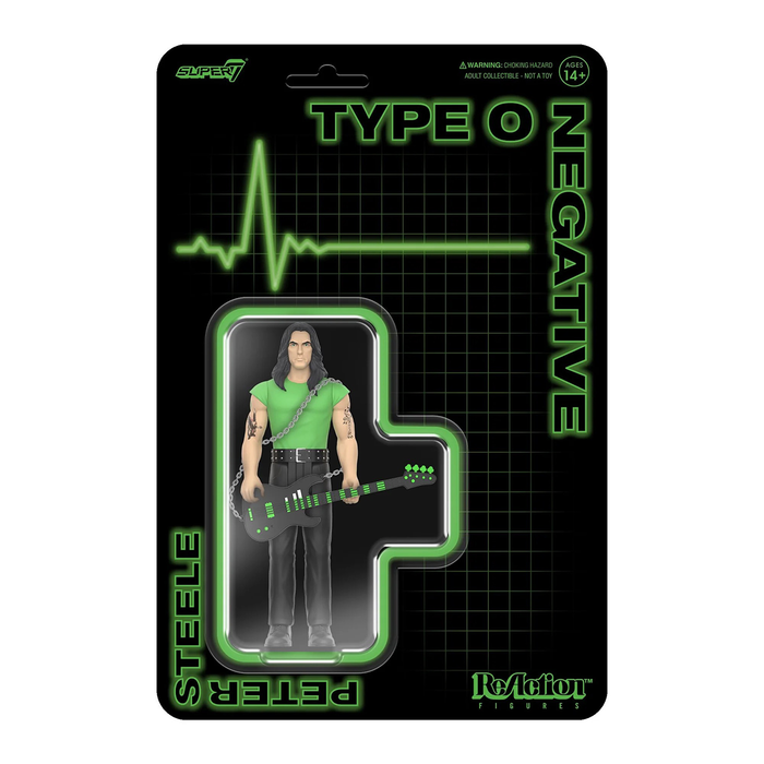 Type O Negative Wave 01 Peter Steele ReAction Figure