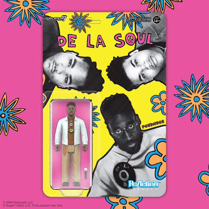 De La Soul ReAction Wave 1 Kelvin "Posdnuos" Mercer (Me, Myself & I) Figure