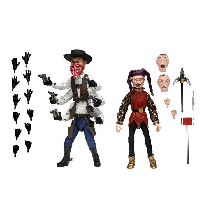 Puppet Master 7-Inch Scale Ultimate Six-Shooter & Jester Action Figure —  Chubzzy Wubzzy Toys & Collectibles