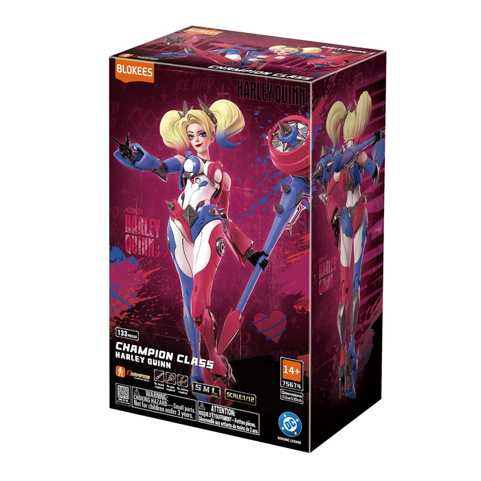 Blokees DC Champion Class CC04 Harley Quinn Model Kit
