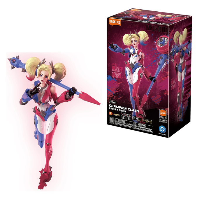 Blokees DC Champion Class CC04 Harley Quinn Model Kit