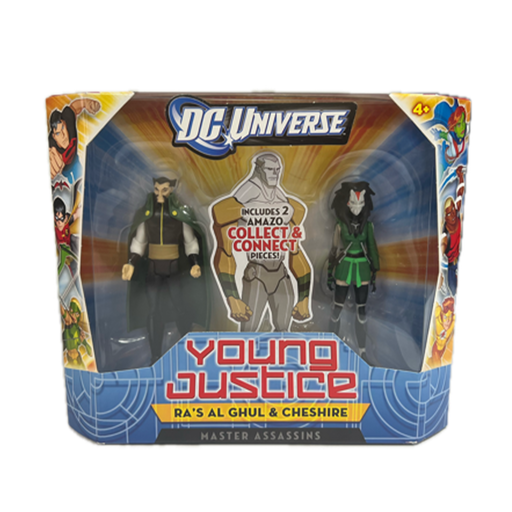 DC Universe Young Justice Ra's Al Ghul and Cheshire Action Figure 2-Pack