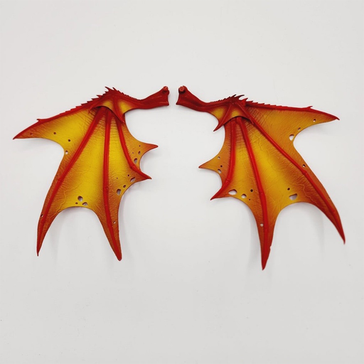 Mythic Legions Arethyr Demon Wings (Red/Yellow)