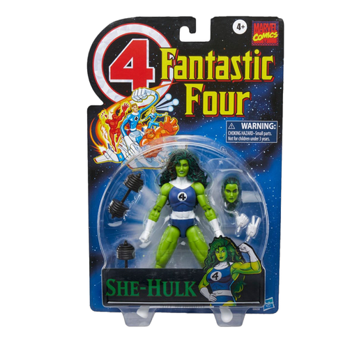Fantastic Four Retro Marvel Legends She-Hulk 6-Inch Action Figure