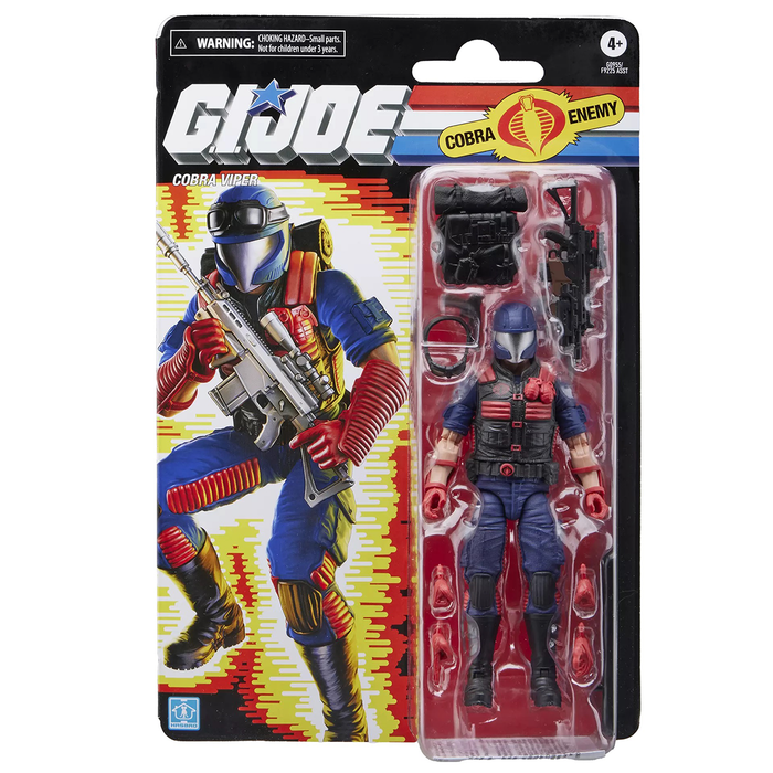 G.I. Joe Classified Series Retro Cardback Cobra Viper 6-Inch Action Figure