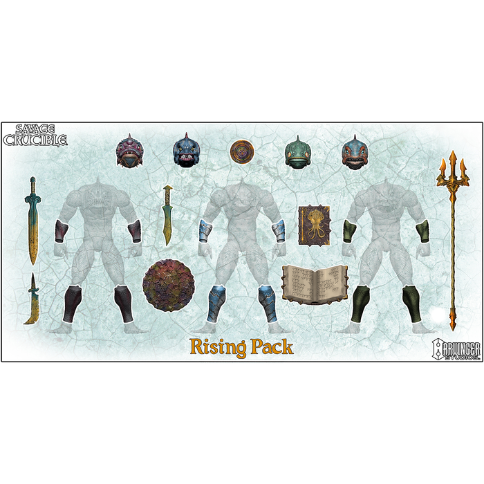 Savage Crucible Rising Character Accessory Pack