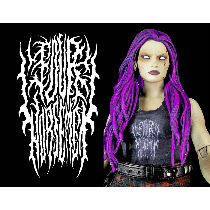Graveyard Zombies Rocker (Female) Zombie Action Figure