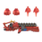 Blokees Marvel Rivals Champion Class Rocket Raccoon Model Kit