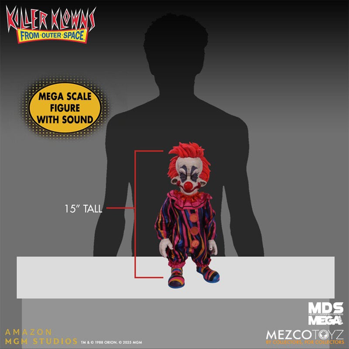 Killer Klowns from Outer Space - 15-Inch Rudy Mega Scale Figure with Sound