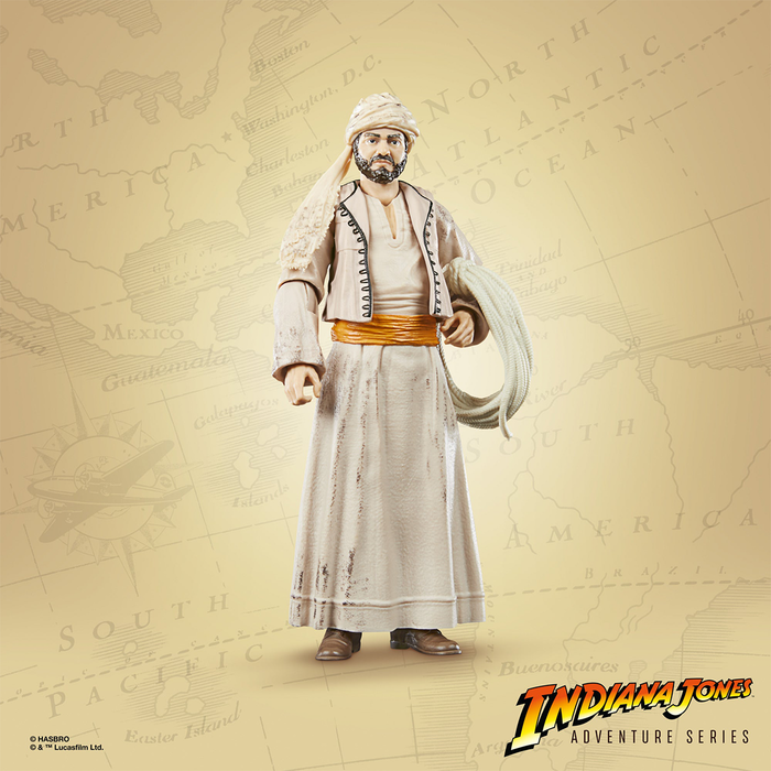 Indiana Jones Adventure Series Sallah 6-Inch Scale Action Figure