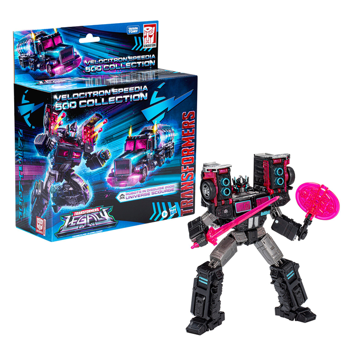 Transformers Legacy Velocitron Speedia 500 Collection Leader Robots in Disguise 2k Universe Scourge Action Figure Exclusive