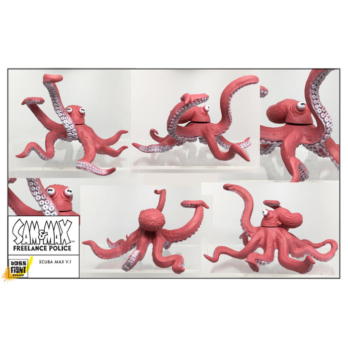 Sam & Max Series - Scuba Sam & Ratzo the Octopus Ginormous Action Figure Deluxe Set