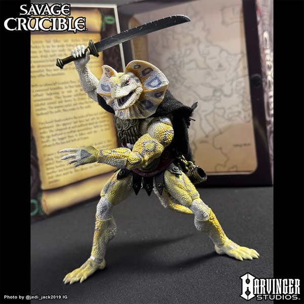 Savage Crucible Shield of D'Zaera Action Figure — Chubzzy Wubzzy