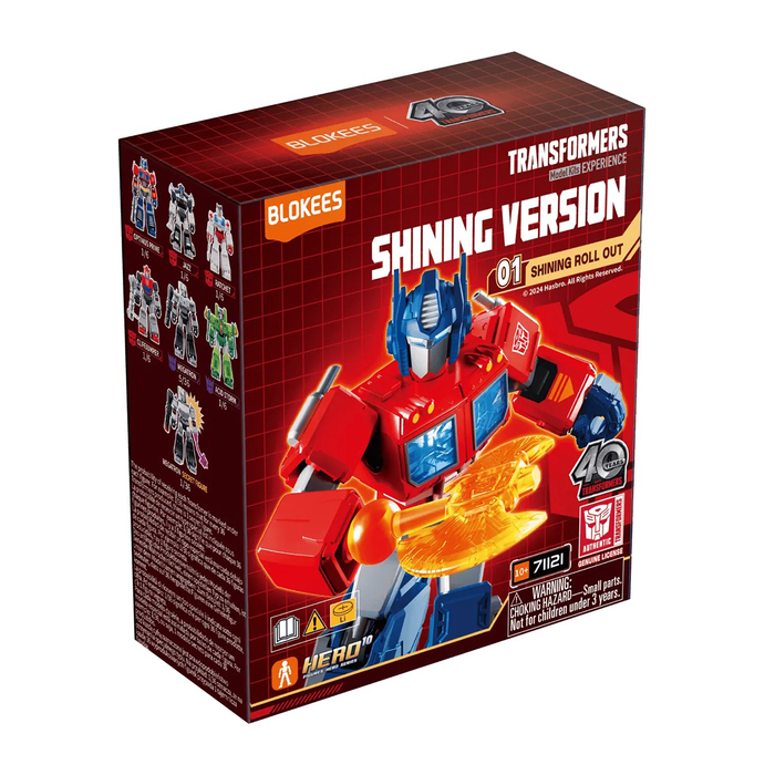 Blokees Transformers Shining Version 01 Shining Roll Out Figure
