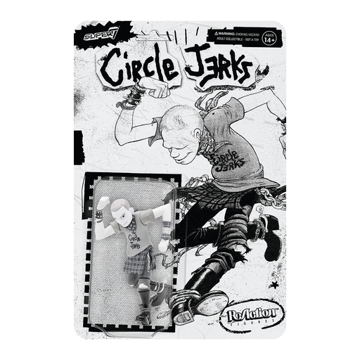 Circle Jerks ReAction Skank Man (Grayscale) Figure