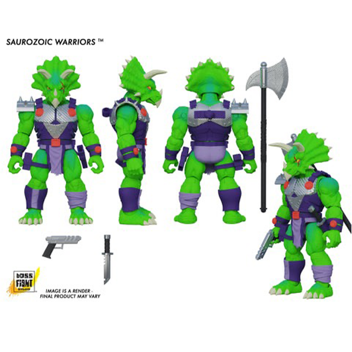 Saurozoic Warriors - Triax Skiver 6-Inch Scale Action Figure